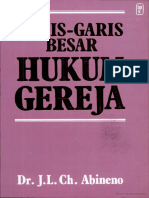 Garis Garis Besar Hukum Gereja