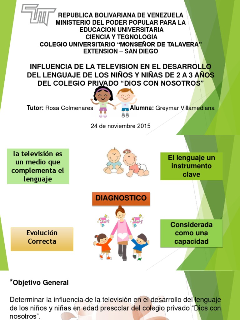 003 Influencia de La Television en Los Niños | PDF | Aquisición de ...