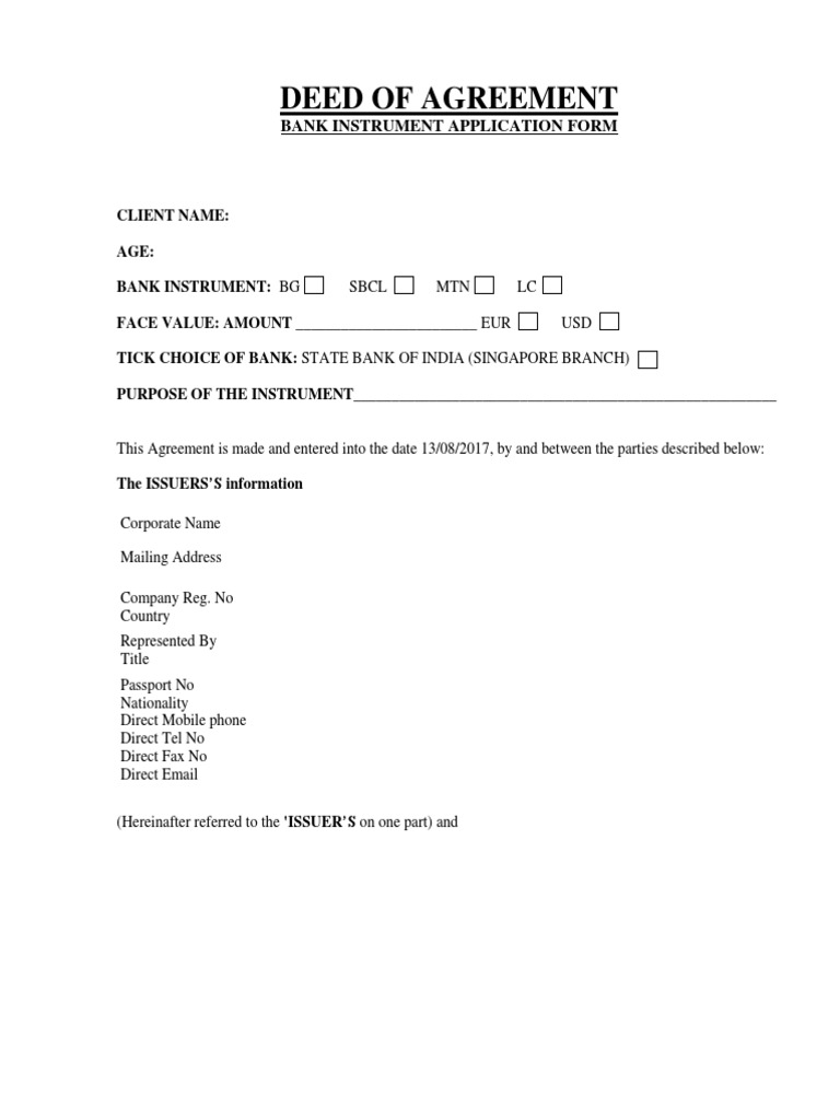 DOA Template LC | PDF | Money Laundering | Banks