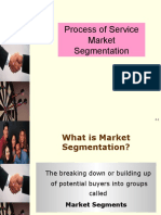 Service Market Segmentation Process