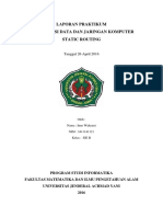 Modul7 Laporan Praktikum Static Routing