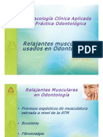 Relajantes Musculares Usados en Odontologia 