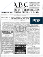 Diario ABC de Madrid, España 02-05-1962 Un Demente Mata A Su Esposa y A Sus Cinco Hijos y Luego Se Suicida (1) .