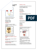 Exercícios Sobre o Sistema Urinário