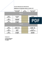 Jadual Kelas Bimbingan Mac 2017