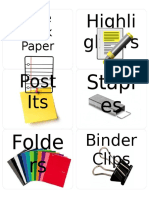 Note Book Paper: Highli Ghters Post Its