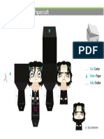 Severus Snape Papercraft by Gus Santome