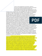 Mikel Harry, arquitecto de Six Sigma