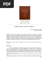 A Linguística Cognitiva e a Filosofia de Wittgenstein