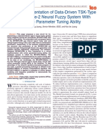 Circuit Implementation of Data-Driven TSK-TypeInterval Type-2 Neural Fuzzy System WithOnline Parameter Tuning Ability