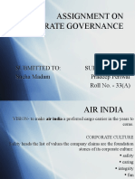 Assignment On Corporate Governance