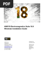 Ansys EM Install Guide Windows