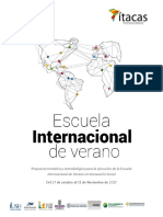 OCT PROGRAMAEscuela Internacional de Verano - Innovacion Social VF