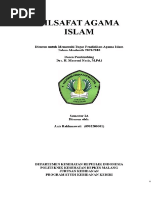 38154252 Filsafat Agama Islam Doc
