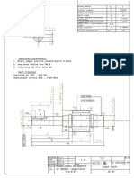 Detailed Drawing of The Input Schaft