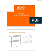 Analisis Pseudo-Tridimensional: Coordenadas Cinemáticas