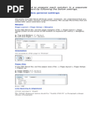 TBS Doc Settings