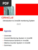 Introduction To Innodb Monitoring System