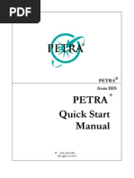 Download PETRA Quick Start Manual by Juan Carlos Romero Gelvez SN36557630 doc pdf