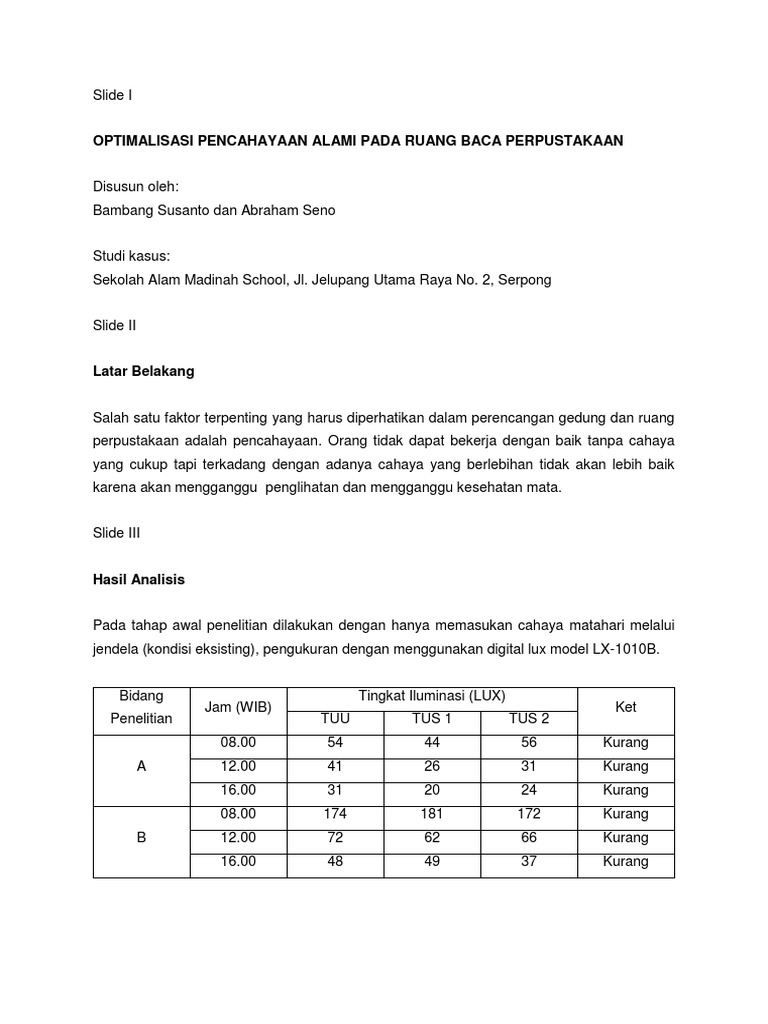 Jurnal Lux Meter PDF