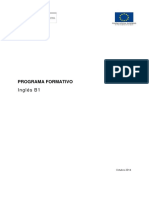 Programa Formativo Inglés B1