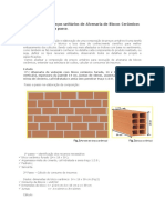 Modelo Calculo de Consumo Alvenaria