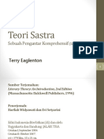 Teori Sastra, Terry Eglenton