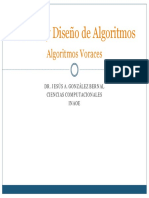 Algoritmos Voraces PDF