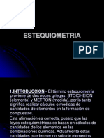 ESTEQUIOMETRIA