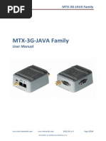 MTX 3g Java Manual