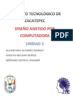 Unidad 3 Diseño Asistido Por Computadora