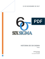 Breve Historia de Six Sigma