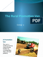 The Rural Promotion Van: Group 3