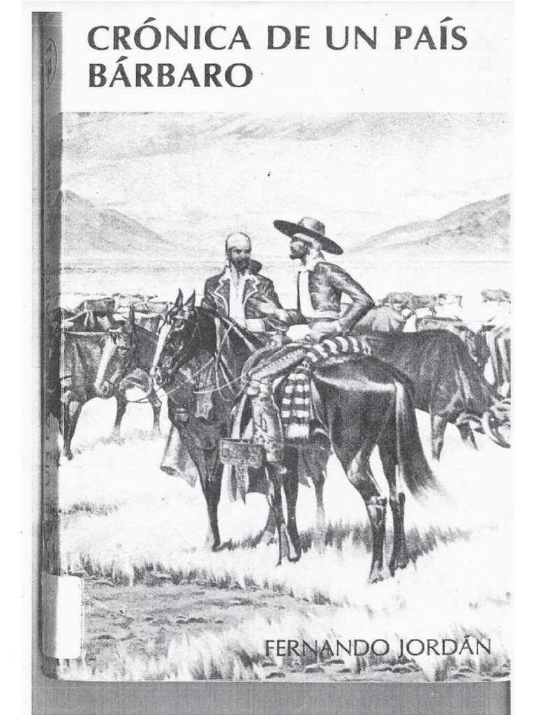 Crónica de Un País Bárbaro, Fernando Jordán PDF