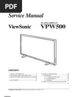 ViewSonic VPW500 Plasma