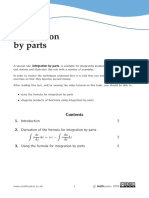 Integration by Parts