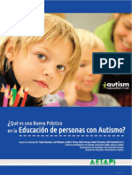 Educación de Personas Con Autismo