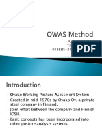 171543258 OWAS Method Student Presentation