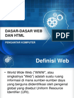 Pengantar Komputer - HTML