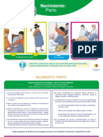 Rotafolio Materno Infantil Consejería Parto, Postparto, Lactancia y Cuidados de Bebé Del Nacimiento A 6 Meses