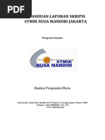 Panduan Skripsi STMIK Nusa Mandiri Jakarta