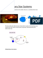 Binary Star Systems