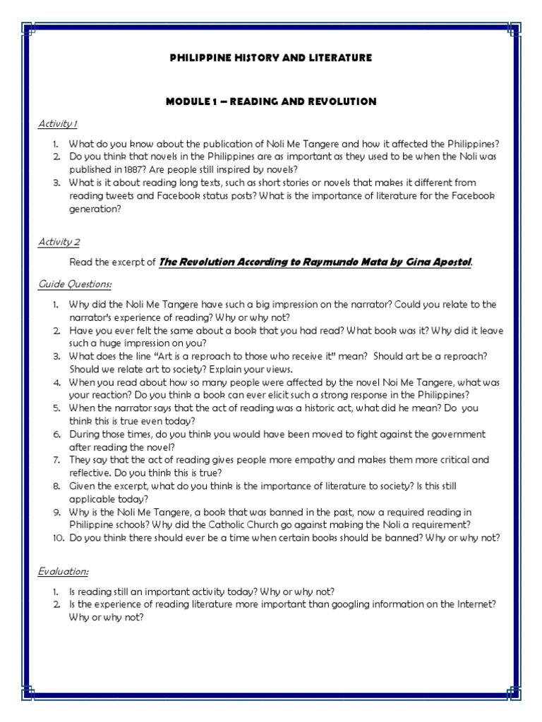 PHILIPPINE HISTORY Module | PDF