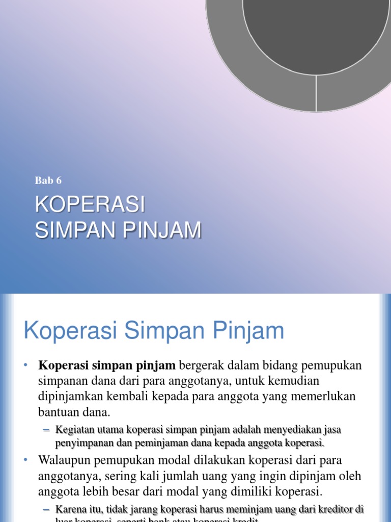 Slogan Koperasi Simpan Pinjam | PDF | Bisnis | Komputer