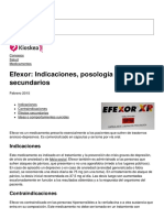 Efexor Indicaciones Posologia y Efectos Secundarios 19914 Ncsfir