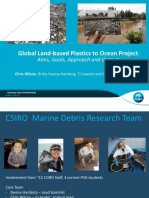 Global Land-Based Plastics To Ocean Project:: Aims, Goals, Approach and Outputs