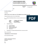 Surat Panggilan Unit Displin Kali 1