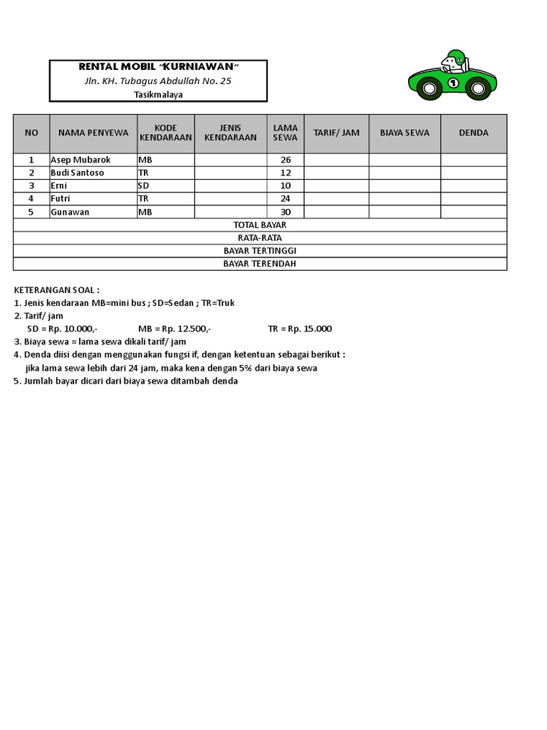 Contoh Soal Dan Jawaban
