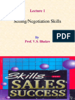 Selling Negotiation Skills (Lecture1)