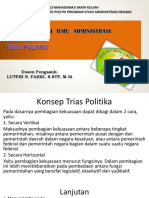 TRIAS POLITIKA